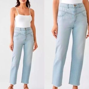 DL1961 Jerry High Rise Straight Jeans Size 30
